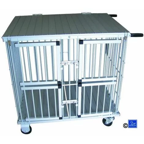 CHADOG Cage Pliable Expo Alu Multiple Modulable 1 à 4 Compartiments Dim Ext: 65 X 93 Cm 2 CHADOG Cage Pliable Expo Alu Multiple Modulable 1 à 4 Compartiments Dim Ext: 65 X 93 Cm – Image 2