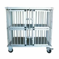 CHADOG Cage Pliable Expo Alu Multiple Modulable 1 à 4 Compartiments Dim Ext: 65 X 93 Cm 7 CHADOG Cage Pliable Expo Alu Multiple Modulable 1 à 4 Compartiments Dim Ext: 65 X 93 Cm -Cage, caisse et transport pour chien Soldes 10219890 3