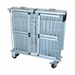 CHADOG Cage Pliable Expo Alu Multiple Modulable 1 à 4 Compartiments Dim Ext: 65 X 93 Cm 9 CHADOG Cage Pliable Expo Alu Multiple Modulable 1 à 4 Compartiments Dim Ext: 65 X 93 Cm -Cage, caisse et transport pour chien Soldes 10219890 5