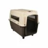 FLAMINGO Cage De Transport Nomad Taupe XXL 70x100x75cm