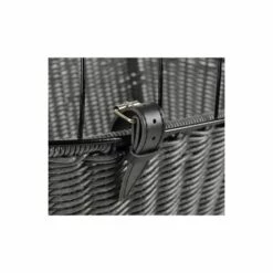 FLAMINGO Panier Pour Velo Guidon Crochet Linea Noir 43,5x36x45cm -Cage, caisse et transport pour chien Soldes 10221583 3