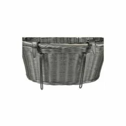 FLAMINGO Panier Pour Velo Guidon Crochet Linea Noir 43,5x36x45cm -Cage, caisse et transport pour chien Soldes 10221583 4