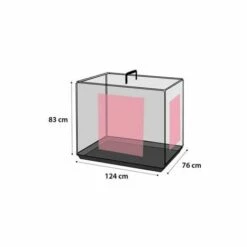FLAMINGO Cage Pour Chien Ebo Noir XXL 124x76x83cm 7 FLAMINGO Cage Pour Chien Ebo Noir XXL 124x76x83cm -Cage, caisse et transport pour chien Soldes 10221595 4