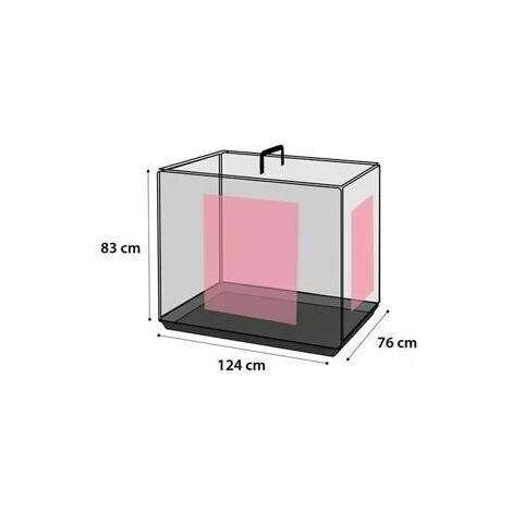 FLAMINGO Cage Pour Chien Ebo Noir XXL 124x76x83cm 4 FLAMINGO Cage Pour Chien Ebo Noir XXL 124x76x83cm – Image 4