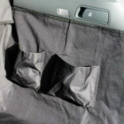 WILTEC Couverture De Protection Pour Coffre Tapis Pour Chien Voiture Housse HydrofugeTransport 165x135cm -Cage, caisse et transport pour chien Soldes 10553082 4