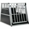 VidaXL Cage Pour Chien Avec Une Porte 65 X 91 X 69,5 Cm - Argent