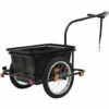 VidaXL Remorque Pour Bicyclette 50 L Noir - Noir