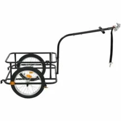 VidaXL Remorque Pour Bicyclette 50 L Noir - Noir 8 VidaXL Remorque Pour Bicyclette 50 L Noir - Noir -Cage, caisse et transport pour chien Soldes 12074413 4
