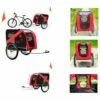 BIGB Remorque De Vélo Pour Chien