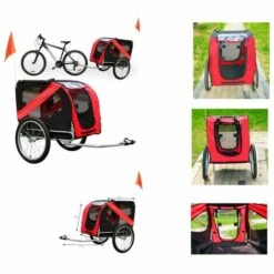 BIGB Remorque De Vélo Pour Chien