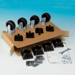 Ferplast L388 Kit 4 Roues Kit De Roulettes Pour Porte-chiens Atlas 70 Professional . Variante L388 - Mesures: -