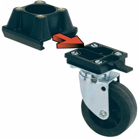 Ferplast L388 Kit 4 Roues Kit De Roulettes Pour Porte-chiens Atlas 70 Professional . Variante L388 - Mesures: - 2 Ferplast L388 Kit 4 Roues Kit De Roulettes Pour Porte-chiens Atlas 70 Professional . Variante L388 - Mesures: - – Image 2