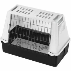 Ferplast ATLAS CAR Transport Pour Chiens Pour Des Voyages En Voiture. Différentes Tailles.. Variante MINI - Mesures: 72 X 41 X H 51 Cm - Gris - Gris