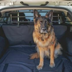 Ferplast DOG CAR SECURITY Séparation Universelle Pour Voiture à Fixer Aux Appuis-têtes<br />. Variante DOG CAR SECURITY - Mesures: Min: 82 X 15 X H 32 Cm - Max: 141 X 15 X H 43 Cm - Noir - Noir -Cage, caisse et transport pour chien Soldes 12573491 3