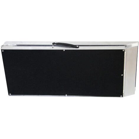 WILTEC Rampe Pour Les Chiens Pliable 92x38cm Aluminium Rampe Rail Collision 183cm 110kg 2 WILTEC Rampe Pour Les Chiens Pliable 92x38cm Aluminium Rampe Rail Collision 183cm 110kg – Image 2