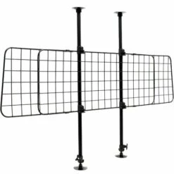 WILTEC Grille De Voiture Pour Chien Réglage En Continu Hauteur & Largeur Grille Séparation Usage Universel
