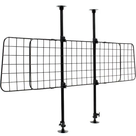 WILTEC Grille De Voiture Pour Chien Réglage En Continu Hauteur & Largeur Grille Séparation Usage Universel 1 WILTEC Grille De Voiture Pour Chien Réglage En Continu Hauteur & Largeur Grille Séparation Usage Universel