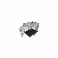 ACHAT UTILE Caisse / Cage Pliante 2 Portes 61 Cm