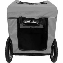 FLAMINGO Remorque De Vélo Pour Chiens Romero Gris 59,5x43x51 Cm - Gris 8 FLAMINGO Remorque De Vélo Pour Chiens Romero Gris 59,5x43x51 Cm - Gris -Cage, caisse et transport pour chien Soldes 15864125 4