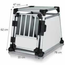 Cage De Transport Alu Autobox Pour Chiens Désignation : Cage Alu MORIN 39341