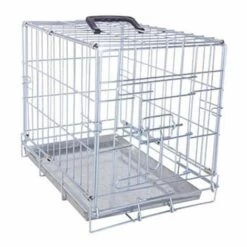 Cage De Transport En Métal Pliante Pour Chien Et Chat - 1 Porte Désignation : Cage De Transport Métal Pliantes - 1 Porte | Type : T1 | Taille : Cage De Transport Métal Pliantes - 1 Porte FOT 3921