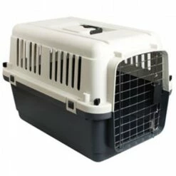 FLAMINGO Cage De Transport En Voiture Et Avion Nomad Pour Chien - Norme IATA T3 / Taille L