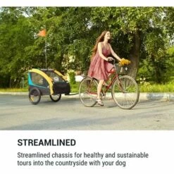 Klarfit Husky Race Remorque Pour Chien 282 L 40 Kg Toile Oxford 600D Bleue 7 Klarfit Husky Race Remorque Pour Chien 282 L 40 Kg Toile Oxford 600D Bleue -Cage, caisse et transport pour chien Soldes 17575385 3