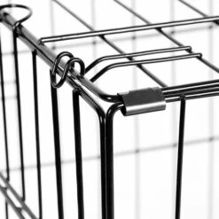 MUCOLA Boîte De Transport Pour Chiens Cage Métallique Pliable Boîte De Transport Pour Chiens Cage En Treillis -Cage, caisse et transport pour chien Soldes 18032204 4