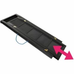 TECTAKE Rampe Télescopique - Rampe Voiture, Rampe D'accès, Rampe Auto - Marron -Cage, caisse et transport pour chien Soldes 18474103 4