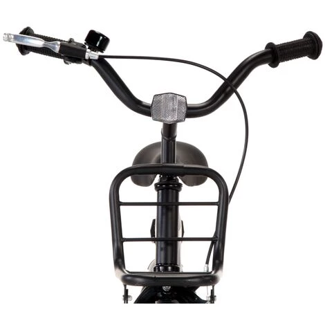 VidaXL Vélo D'enfant Avec Porte-bagages Avant 14 Pouces Noir Et Orange - Orange 5 VidaXL Vélo D'enfant Avec Porte-bagages Avant 14 Pouces Noir Et Orange - Orange – Image 5