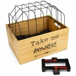 Beeztees Caisse De Vélo Pour Chiens Bois - Beige