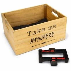 Beeztees Caisse De Vélo Pour Chiens Bois - Beige 8 Beeztees Caisse De Vélo Pour Chiens Bois - Beige -Cage, caisse et transport pour chien Soldes 19287420 4