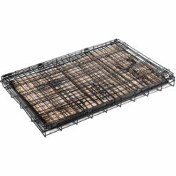 PawHut Cage Caisse De Transport Pliante Pour Chien En Métal Noir 106 X 71 X 76 Cm Matelas Fourni - Noir 8 PawHut Cage Caisse De Transport Pliante Pour Chien En Métal Noir 106 X 71 X 76 Cm Matelas Fourni - Noir -Cage, caisse et transport pour chien Soldes 1933135 4