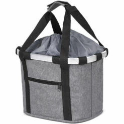 DOCOOLER Velo Amovible Panier Pet Carrier Avant Velo Sac En Toile Avant En Alliage D'Aluminium Cadre Pour Petits Animaux, Gris, Style 2 -Cage, caisse et transport pour chien Soldes 20006164 4