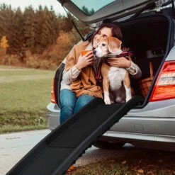 Relaxdays Rampe Pour Chiens, Pour Auto, Pliable, Antidérapante, Embarquement Auto, Jusqu’à 90 Kg, Plastique,156x40cm 7 Relaxdays Rampe Pour Chiens, Pour Auto, Pliable, Antidérapante, Embarquement Auto, Jusqu’à 90 Kg, Plastique,156x40cm -Cage, caisse et transport pour chien Soldes 20109824 3
