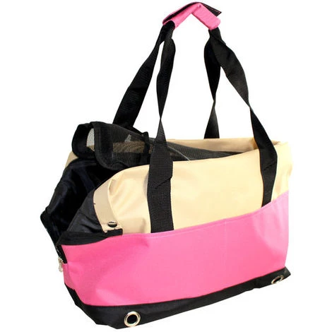 Sac De Transport Pour Chiens Et Chats Yatek, Avec 4 Poches Latérales Et Protection Contre Le Saut De Couleur Rose. 2 Sac De Transport Pour Chiens Et Chats Yatek, Avec 4 Poches Latérales Et Protection Contre Le Saut De Couleur Rose. – Image 2