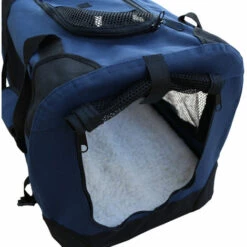 Porte-chien Pliable Yatek Pour Les Entrées Latérales Et Supérieures Avec Haute Visibilité, Confort Et Sécurité Pour Votre Animal, Varios Tailles -Cage, caisse et transport pour chien Soldes 23096438 4