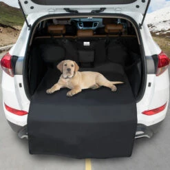 MANTA 175 X 105 X 36cm Housse De Siège Auto Pour Chien Couverture Protection De Siège Voiture Couverture De Voiture Imperméable Pour Chien Chat Animaux De Compagnie Protection Arrière Housse -Cage, caisse et transport pour chien Soldes 23561252 3