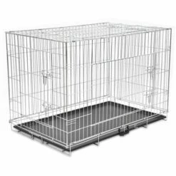 Hommoo Cage Metallique Et Pliable Pour Chiens XXL HDV06936