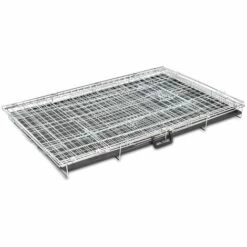 Hommoo Cage Metallique Et Pliable Pour Chiens XXL HDV06936 7 Hommoo Cage Metallique Et Pliable Pour Chiens XXL HDV06936 -Cage, caisse et transport pour chien Soldes 25004396 4