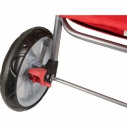 FLAMINGO Poussette Pour Chien Rouge 89x37x87 Cm - Rouge -Cage, caisse et transport pour chien Soldes 25592308 4