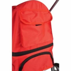 FLAMINGO Poussette Pour Chien Rouge 89x37x87 Cm - Rouge -Cage, caisse et transport pour chien Soldes 25592308 5