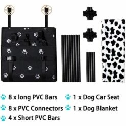 DEVENIRRICHE Dog Car Seat Siège D'auto Pour Chien Siège D'auto Rehausseur Pour Chien De Compagnie Avec Laisse De Sécurité à Clip Et Couverture Pour Chien,Parfait Pour Les Petits Animaux 8 DEVENIRRICHE Dog Car Seat Siège D'auto Pour Chien Siège D'auto Rehausseur Pour Chien De Compagnie Avec Laisse De Sécurité à Clip Et Couverture Pour Chien,Parfait Pour Les Petits Animaux -Cage, caisse et transport pour chien Soldes 25904366 4