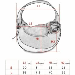 DEVENIRRICHE Sac De Transport Pour Chien Chat Petit Animal Domestique Sac à Bandoulière Pour Transporter Petit Animal Sac En Toile -Cage, caisse et transport pour chien Soldes 26011762 4