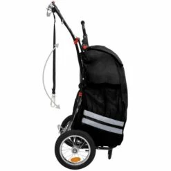VidaXL Remorque De Vélo Pliable Avec Sac D'épicerie Noir - Noir 8 VidaXL Remorque De Vélo Pliable Avec Sac D'épicerie Noir - Noir -Cage, caisse et transport pour chien Soldes 26228622 4