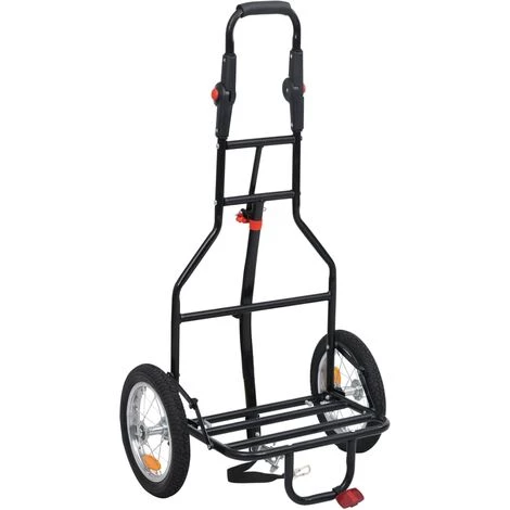 YOUTHUP Remorque De Vélo Pliable Avec Sac D'épicerie Bleu Et Noir 5 YOUTHUP Remorque De Vélo Pliable Avec Sac D'épicerie Bleu Et Noir – Image 5