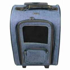 DOOGY FASHION Sac De Transport à Roulettes Doogy : Petit Modèle - Bleu