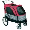 PETSTRO Poussette Safari Rouge Pour Chiens Moins De 55 Kg