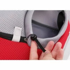 Triomphe Sac Pour Animaux De Compagnie, Sac à Bandoulière, Sac Pour Chien, Sac De Messager, étui De Transport, Rouge Et Gris S (40 * 22 * ​​10cm) -Cage, caisse et transport pour chien Soldes 27807681 3