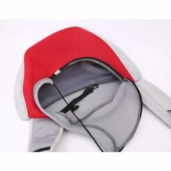 Triomphe Sac Pour Animaux De Compagnie, Sac à Bandoulière, Sac Pour Chien, Sac De Messager, étui De Transport, Rouge Et Gris S (40 * 22 * ​​10cm) -Cage, caisse et transport pour chien Soldes 27807681 5